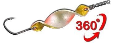 Paladin rotor 360 fast action forel spoon UV Active 2.6 g en 3.7 g