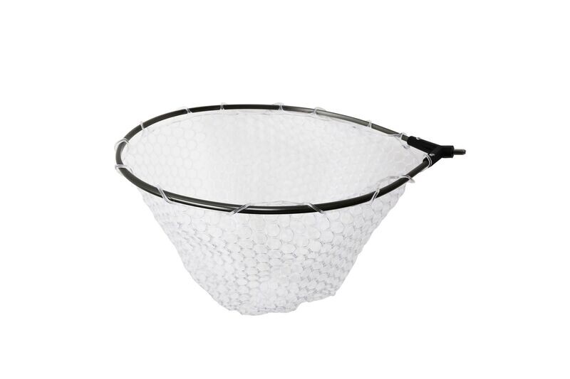 PVC visnet voor spoon en gummi vissen op forel en zalmforel