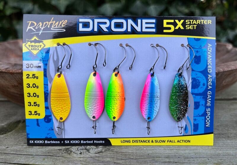 Rapture Complete forel spoon set 5 stuks | 25% UITVERKOOP