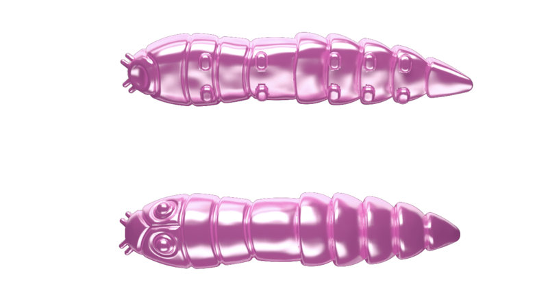 Libra Lures Kukolka 42 mm | 10 stuks | Geurloos en Kaasgeur | 4 kleurvarianten