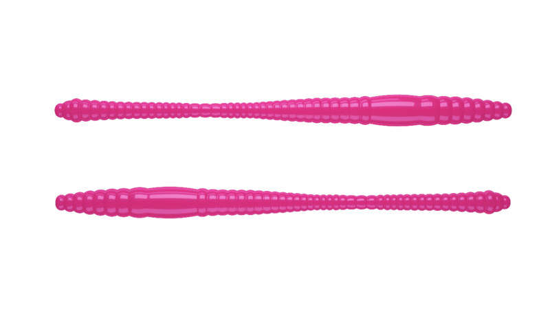 Libra Lures Dying Worm 70 & 80mm | 15 stuks | Garnaalgeur & Kaas | Meerdere kleurvarianten