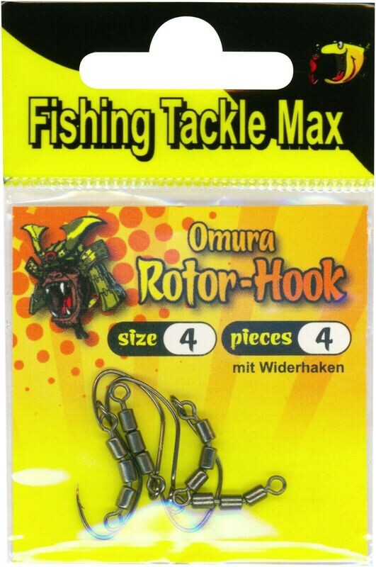 FTM Rotor Hooks incl. wartel 4 haken per verpakking