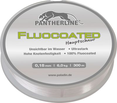 Paladin Pantherline Fluocoated | 0.16 I 0.18 mm en 0.20 mm 300 meter lijn, perfect voor het vissen op forel en zalmforel