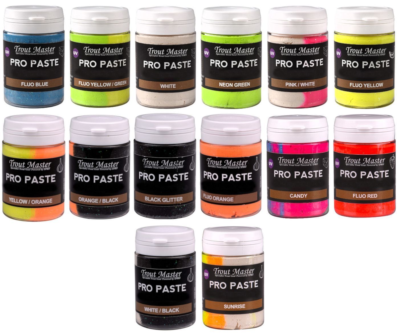 50 % korting SPRO Trout Master Pro Paste Foreldeeg Yellow Banaan