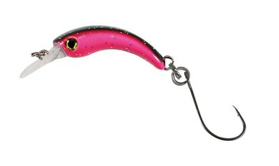 Paladin Micro Curvy Wobbler PINK | langzaam zinkend | 2,9 cm | 1,3 gram