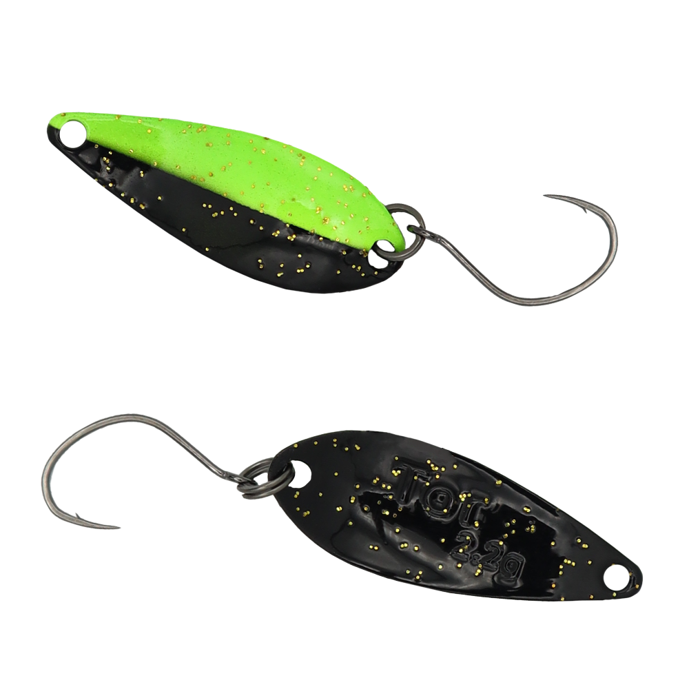 Trout Jara forel spoon Tor ED11  2.2. gram en UV Active