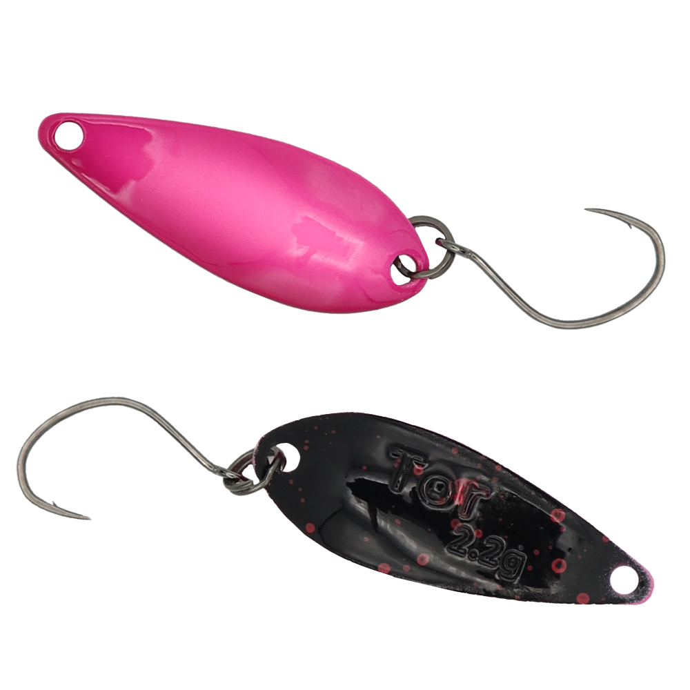 Trout Jara forel spoon ED04 Tor 2.2 gram / Hiep 2.6 gram UV Active