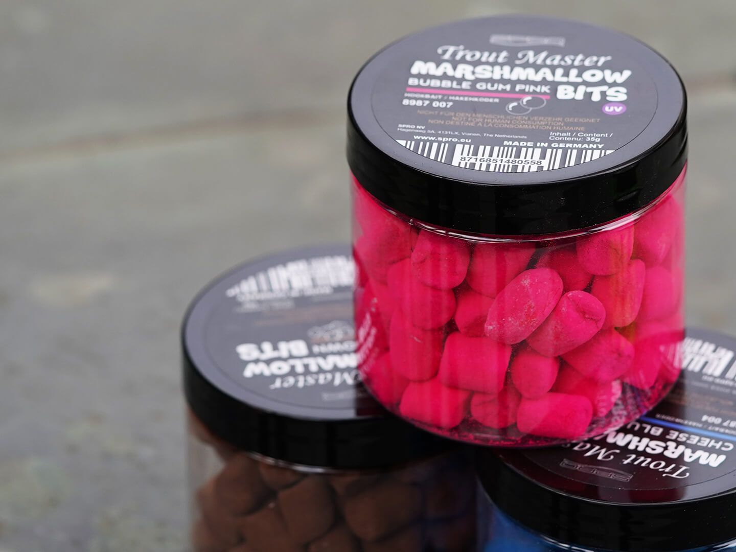 Trout Master Marshmallow in diverse kleuren en geuren en UV Active