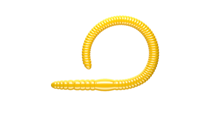 Libra Lures Flex Worm JR 65 mm | Kaasgeur | 6 kleurvarianten