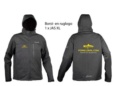 Gamakatsu softshell jas met of zonder bedrukking