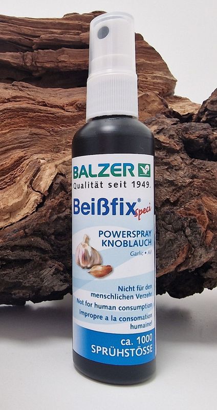 Balzer powerspray geur concentraat  in knoflook lever en forellen geur 50 ml Balzer powerspray geur concentraat  in knoflook lever en forellen geur 50 ml