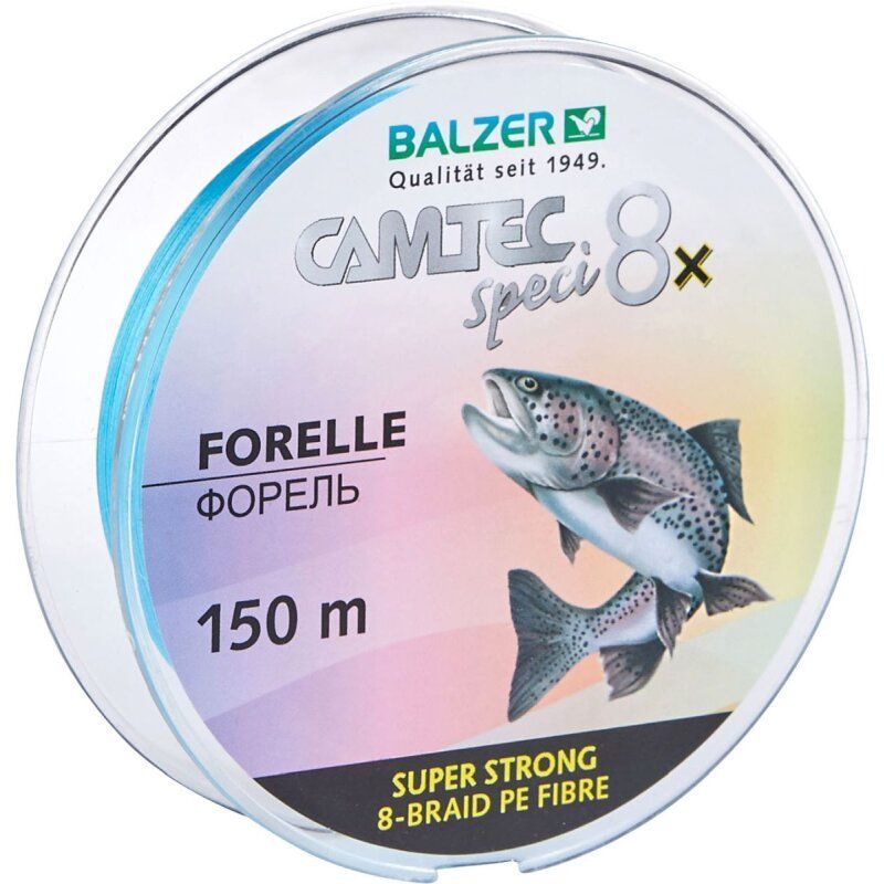BALZER Camtec Speci 8-voudige gevlochten lijn 0,06mm 4kg