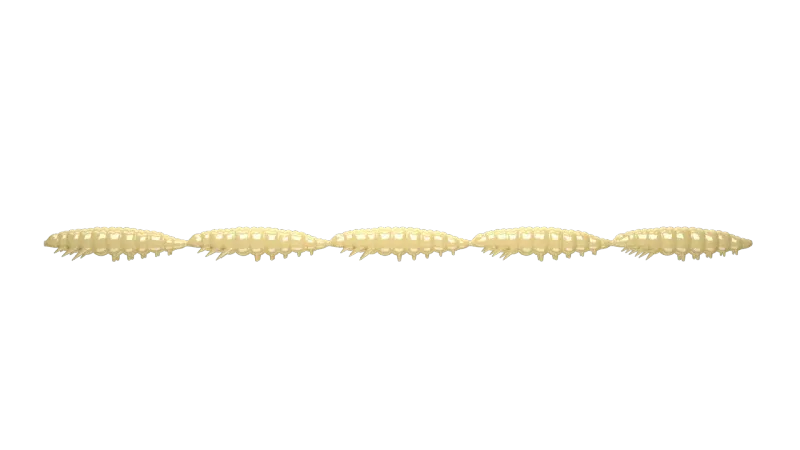 Libra Lures Multi Larva 25 mm|  5 x 5 stuks | Kaasgeur | 8 kleurvarianten