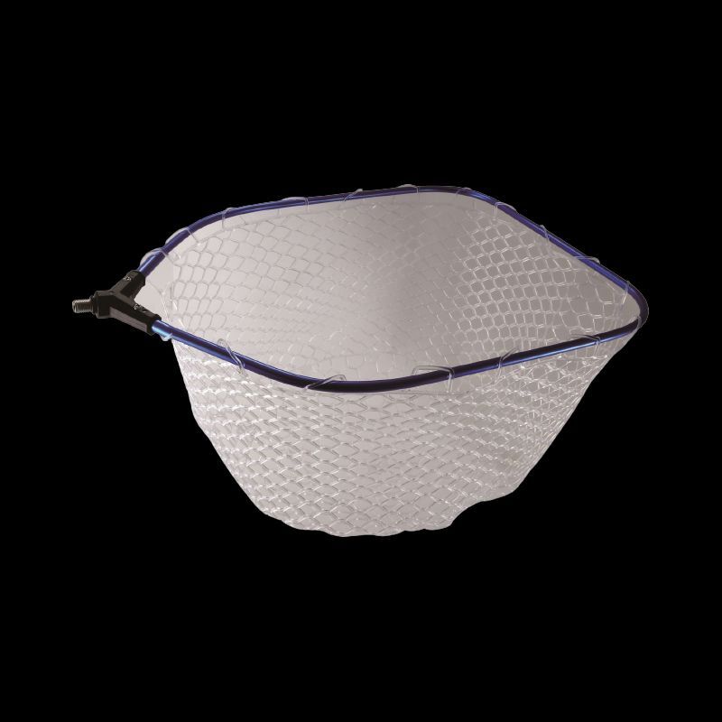 PVC visnet XL voor spoon en gummi vissen op forel en zalmforel