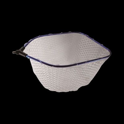 PVC visnet XL voor spoon en gummi vissen op forel en zalmforel
