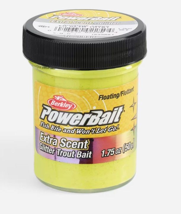 Berkley Powerbait 2025 Sunshine Yellow NEW