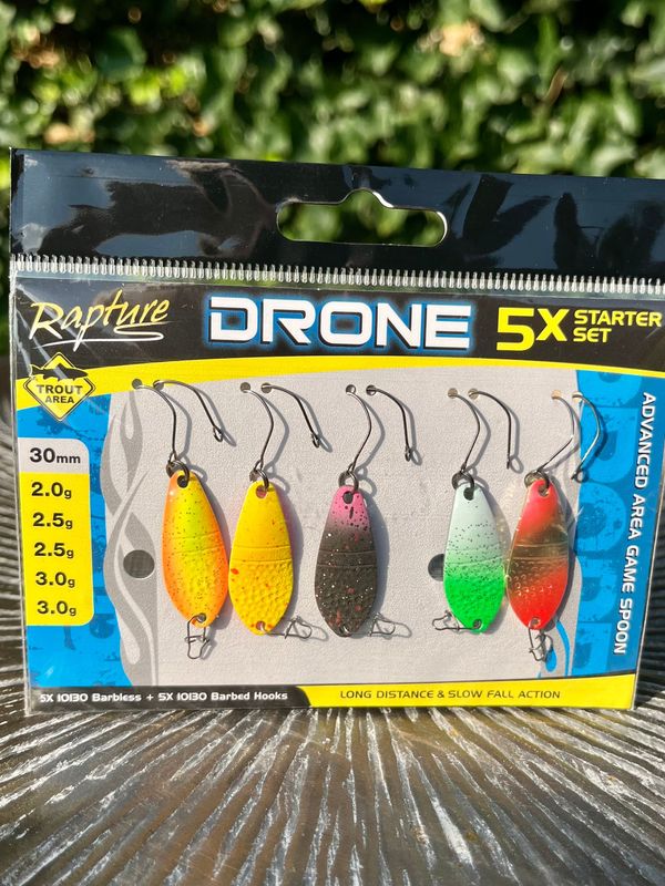Rapture Complete forel spoon set 5 stuks | 25% UITVERKOOP