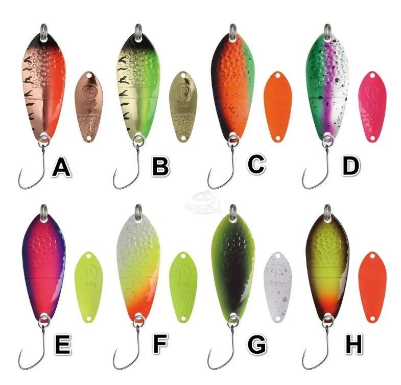 Nieuw forel spoon Midgard in 1.5, 2.5 en 3 gram Nieuw forel spoon Midgard in 1.5, 2.5 en 3 gram