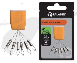 lood, lijnmontage ideaal om op de vislijn je diepte aan te passen