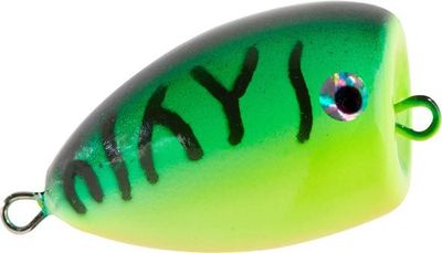 forel dobber Popper Fireshark met 3 ratels 3 cm 3 gram