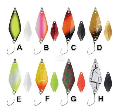 Nieuw forel spoon Bifrost in 1.5, 2.5 en 3 gram