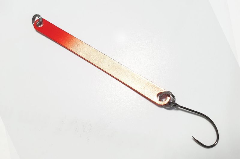 25 % korting op de Hypno Stick Zwart Koper of oranje koper | forel spoon Fish Innovations