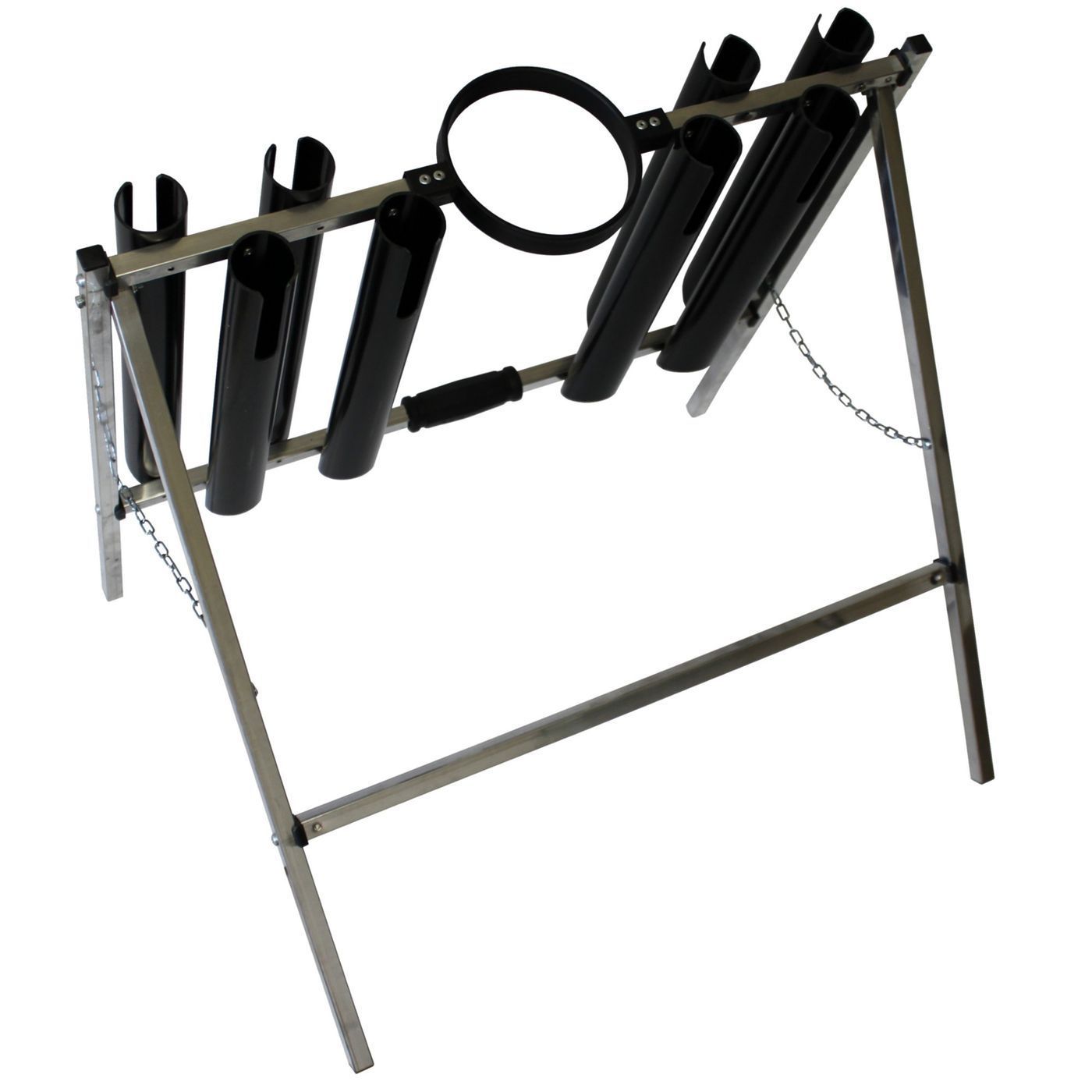 forel hengel rek voor 8  hengels