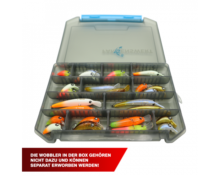 Lure case T-BOX opbergbox voor forel gummi kunstaas Fangenswert