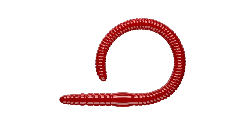 Libra Lures Flex Worm JR 65 mm | Kaasgeur | 6 kleurvarianten