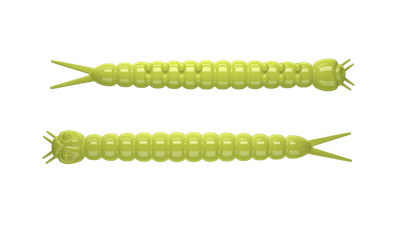 Libra Lures Slight Worm 38 mm | 15 stuks | Kaasgeur | 5 kleurvarianten