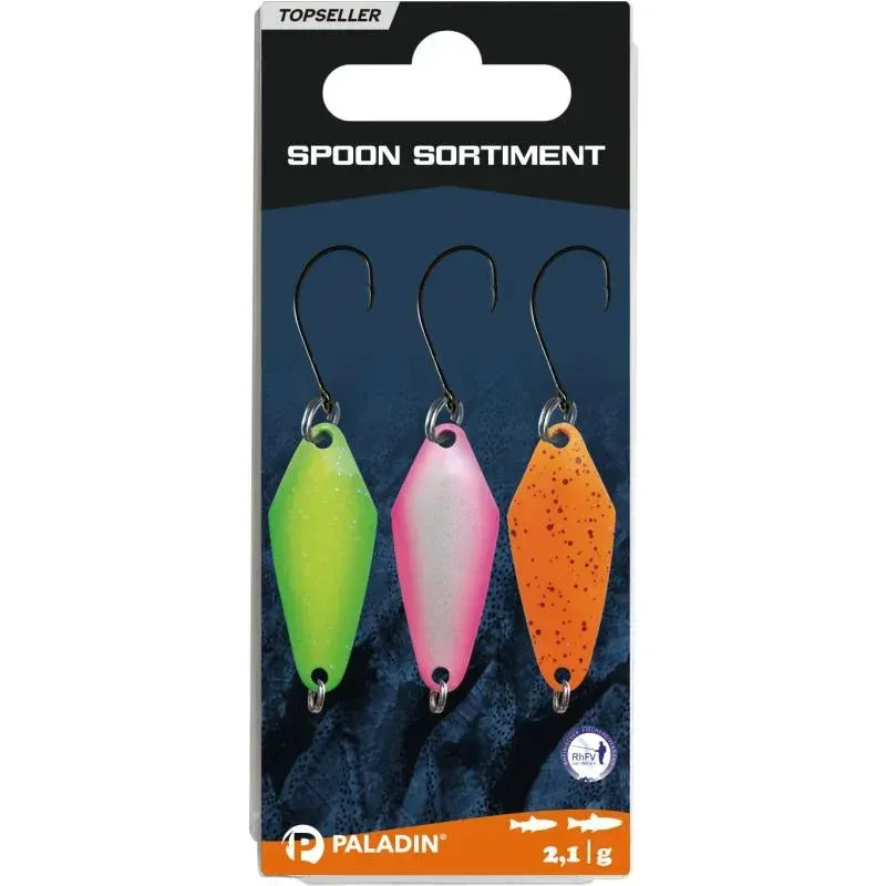 Paladin forel spoon set 3 spoons in 1 voordeelverpakking