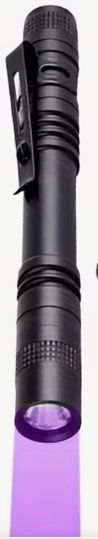 LED UV lamp voor het vissen met UV ACTIVE kunstaas zoals spoons of gummi