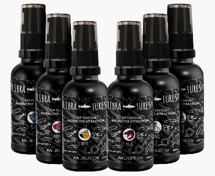 Libra Lures aroma geur concentraat spray  in 5 geuren 50 ml