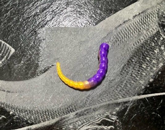 Forellen-Spezis | Racker 6.5 cm lila goud 8 stuks