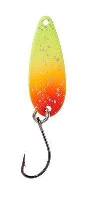 Balzer spoon Swindler 2.3 gram Koper geel  of geel oranje rood UV Active