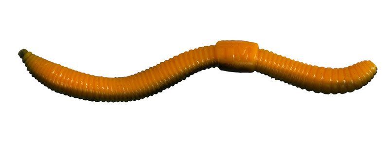 Spro Trout Master Dendrobaena 60 of 90 mm forel kunstaas in knoflookgeur