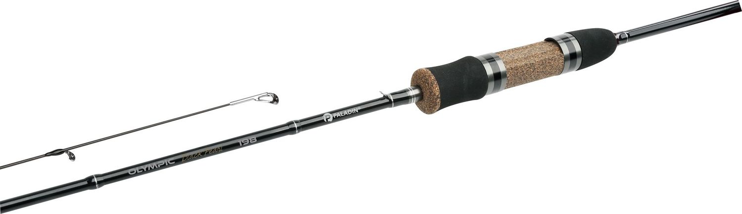 25 % korting op Paladin Olympic Black Pearl Ultra Light forel hengel 1.98 m | 2 varianten 25 % korting op Paladin Olympic Black Pearl Ultra Light forel hengel 1.98 m | 2 varianten