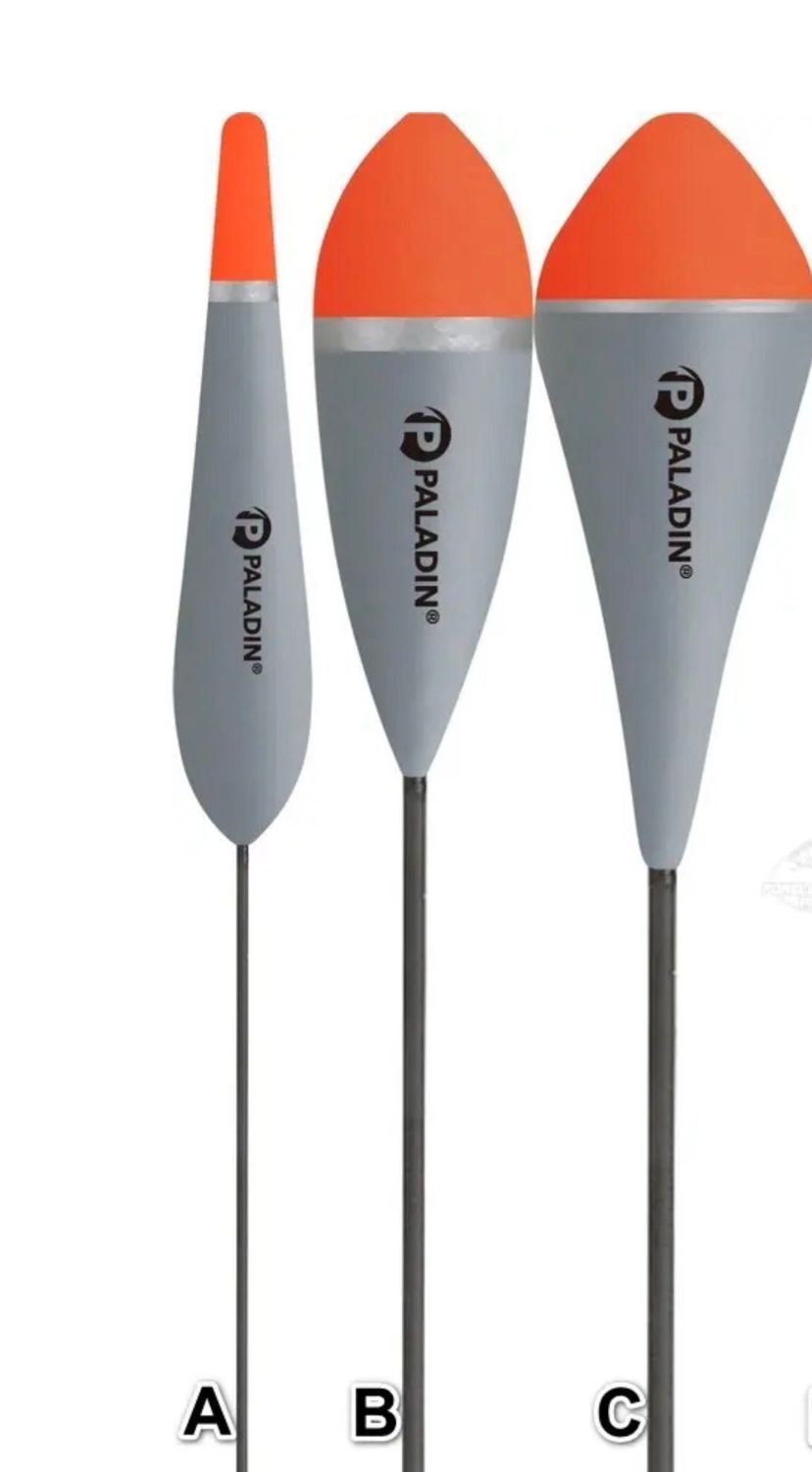 Nieuw 2026 forel dobber power Paladin in 5 modellen en 4 gewichten