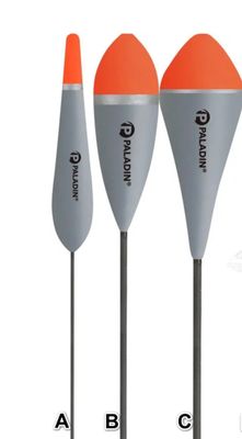 Nieuw 2026 forel dobber power Paladin in 5 modellen en 4 gewichten