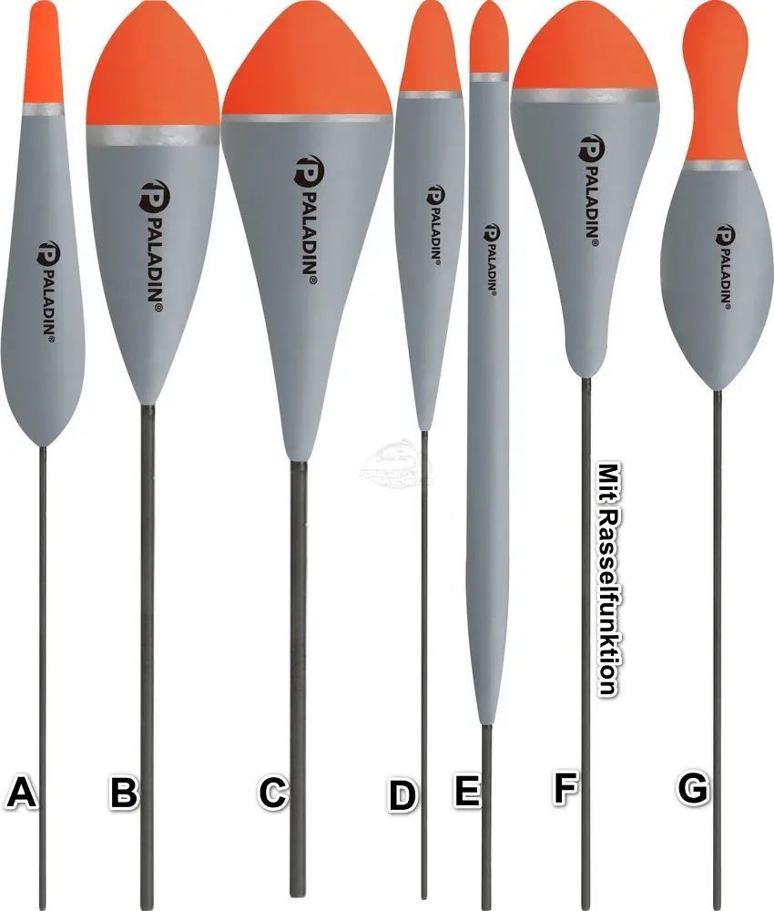 Nieuw 2026 forel dobber power Paladin in 5 modellen en 4 gewichten