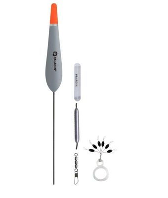 Paladin forel dobberset 4 gram incl. lood,  glaslood wartel en gummistopper