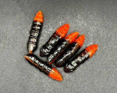 Forellen-Spezis | Hammer black orange 8 stuks