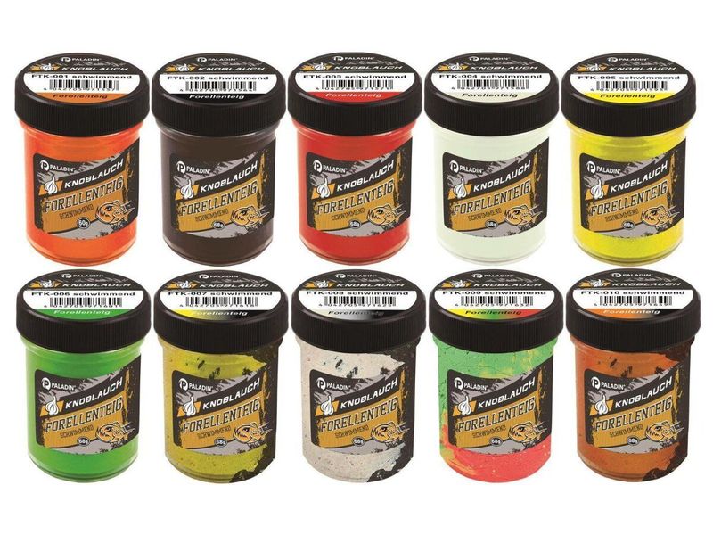 Paladin foreldeeg knoflook in 10 kleuren drijvend