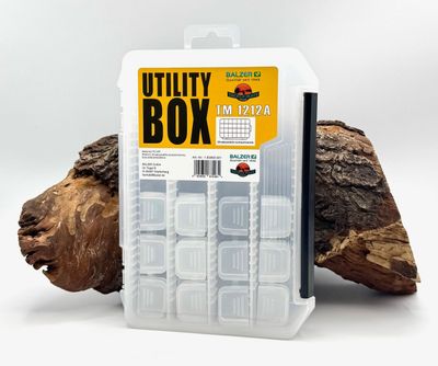 Tackle box TM1212 A en B van Balzer voor het opbergen van je forel aas en kleinmateriaal Tackle box TM1212 A en B van Balzer voor het opbergen van je forel aas en kleinmateriaal