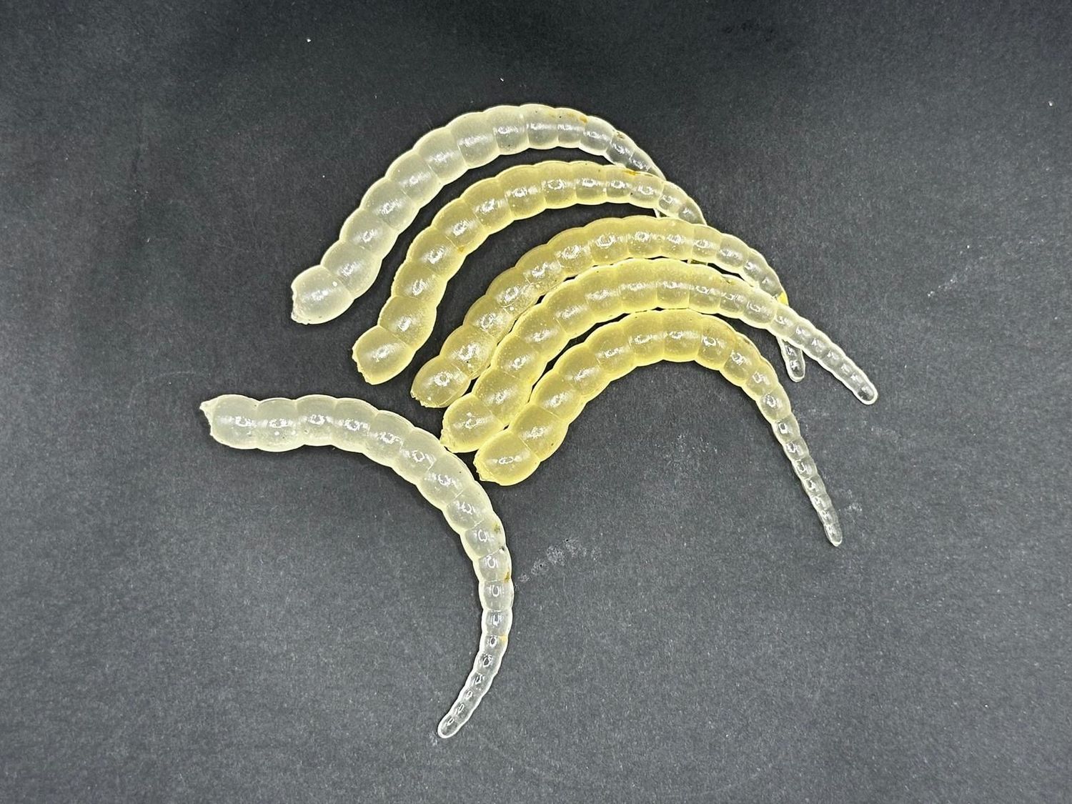 Forellen-Spezis | Racker 6.5 cm Glow transparant kleur 8 stuks