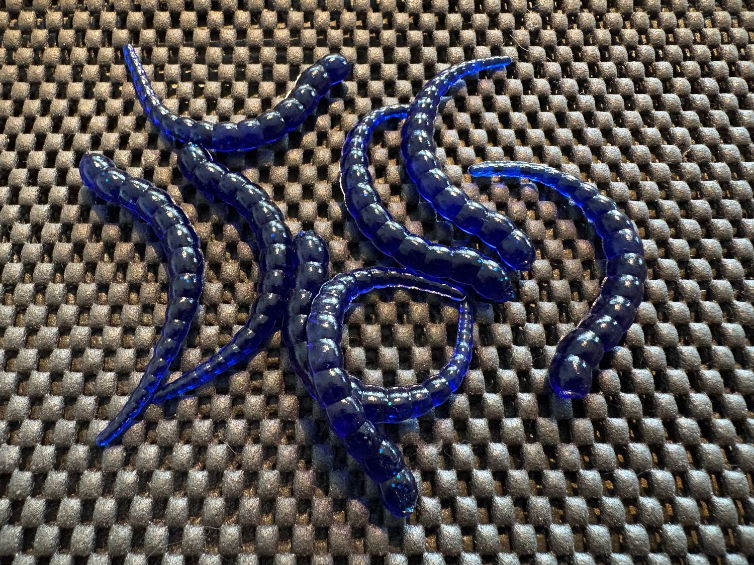 Forellen-Spezis | Racker 6.5 cm blue transparant 8 stuks Forellen-Spezis | Racker 6.5 cm blue transparant 8 stuks