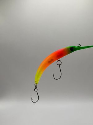 Banana Krummes Gedons 2.0 forel wobbler 55 mm 3 gram slow sinking