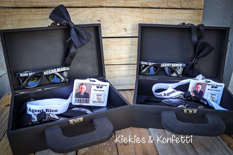 Ring security box and accessories