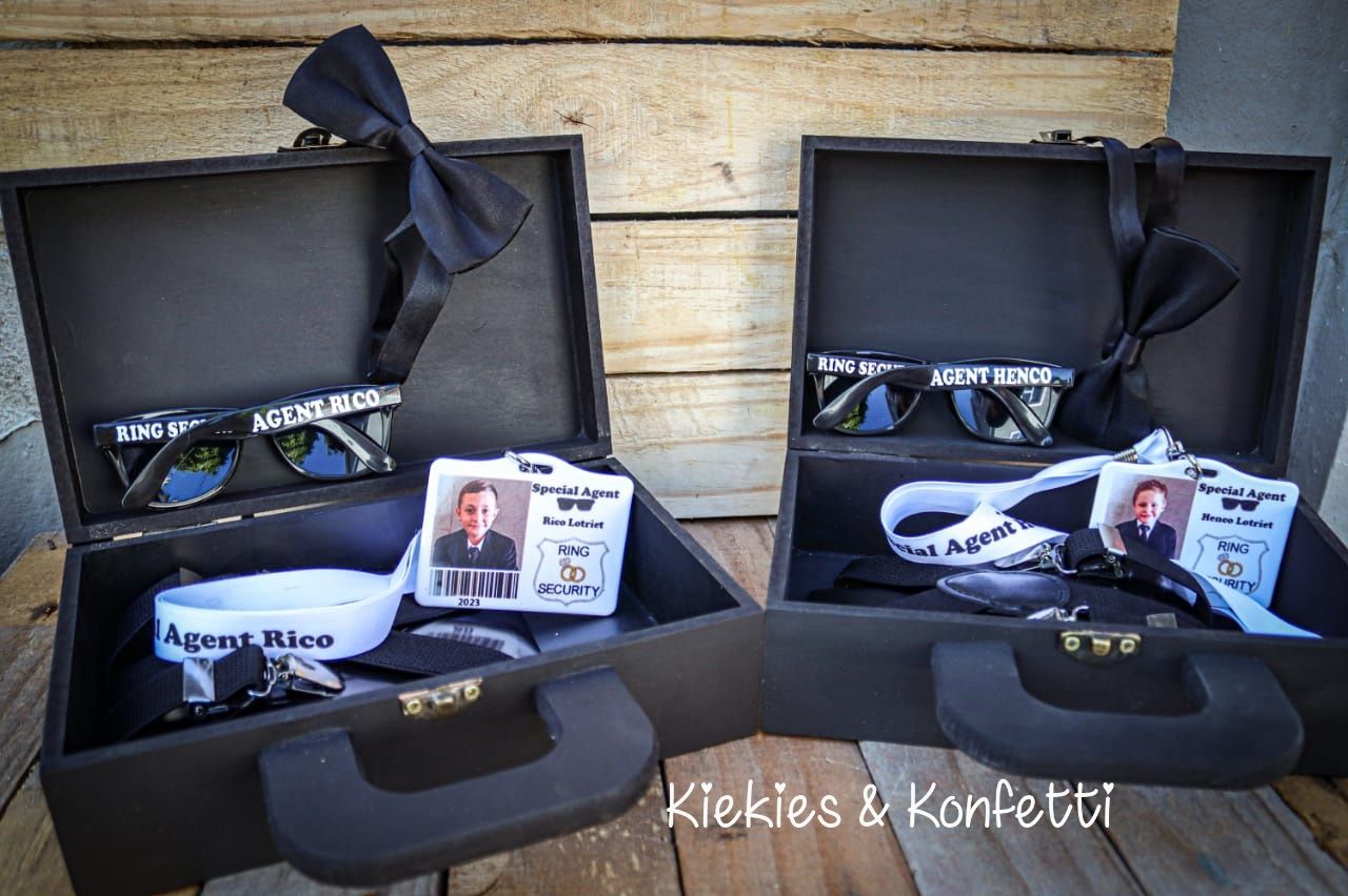 Ring security box and accessories