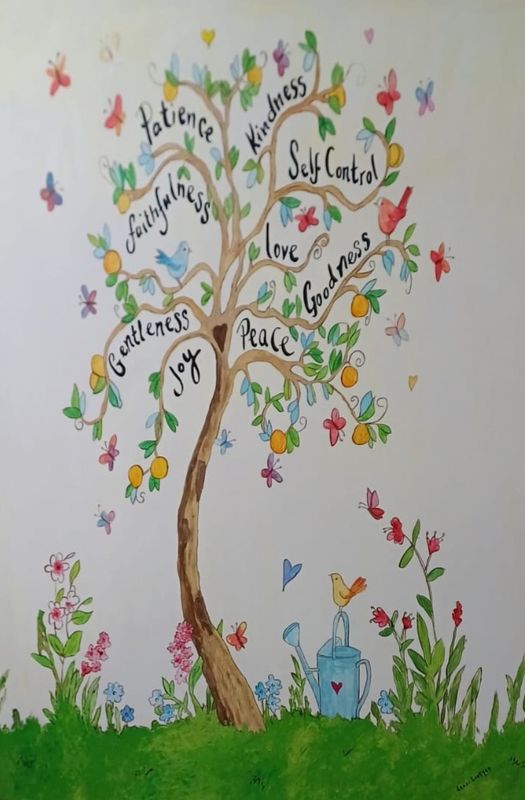 Guestbook board - custom made and handpainted